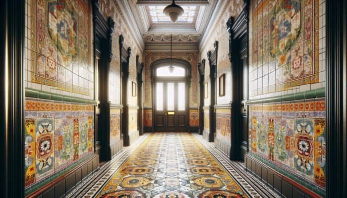 Victorian Tiled Hallway Restoration in Tokyngton