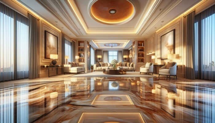 Travertine Floor Polishing for Enhanced Home Beauty