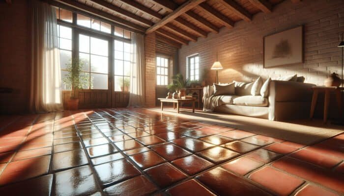 Terracotta Floor Polishing for a Revitalised Home Charm