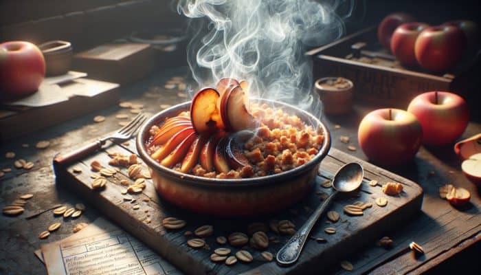 Smoked Apple Crisp: A Tasty Autumn Oat Dessert