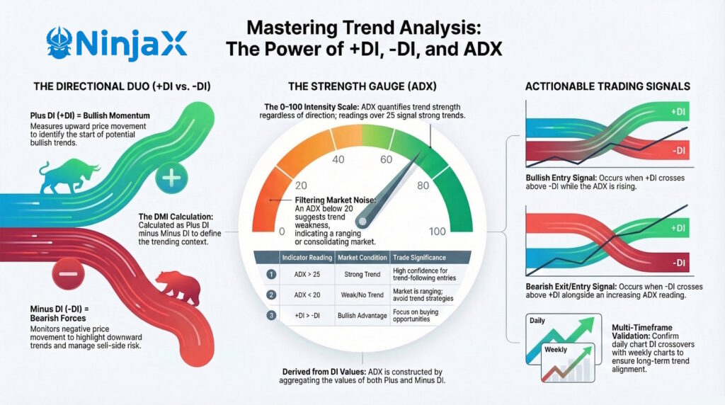 Impact of Plus DI and Minus DI on Market Trends