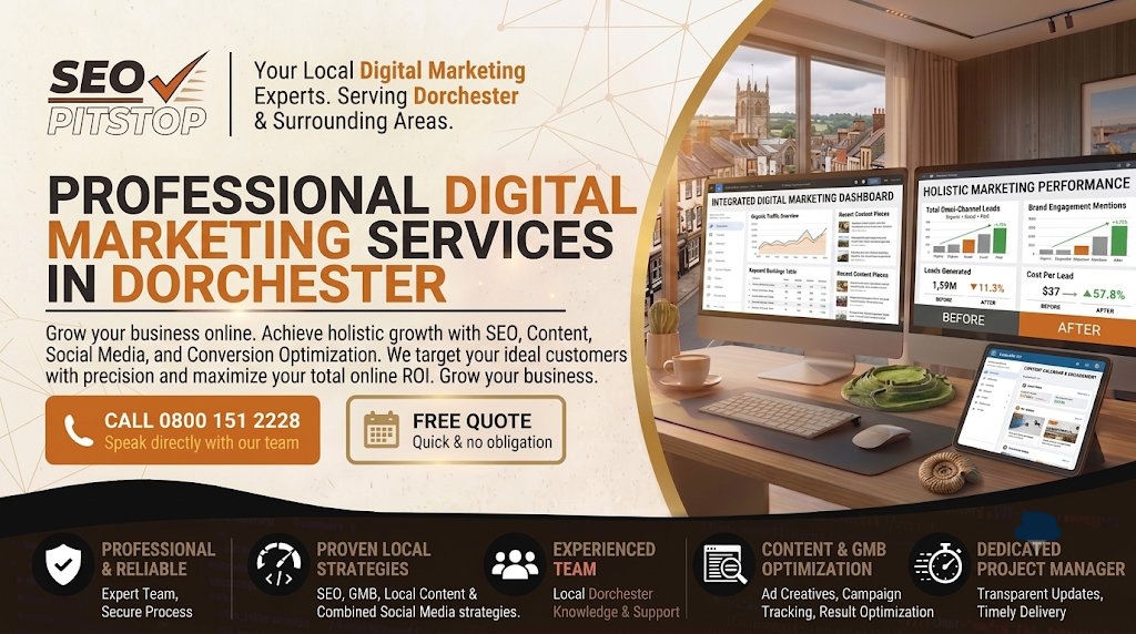 Digital Marketing for Small Businesses in Dorchester: Enhance Your Brand