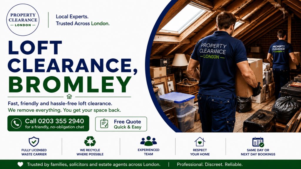 Loft Clearance Services: Essential Advice for Bromley Homeowners