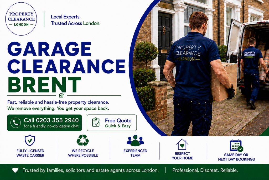 Garage Clearance Services in Brent: Reliable and Efficient